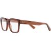 imageRayBan Rx7217 Chad Rectangular Prescription Eyewear FramesTransparent BrownDemo Lens