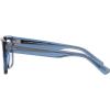 imageRayBan Rx7217 Chad Rectangular Prescription Eyewear FramesTransparent Dark BlueDemo Lens