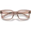 imageRayBan Rx7217 Chad Rectangular Prescription Eyewear FramesTransparent Light BrownDemo Lens