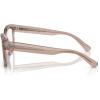 imageRayBan Rx7217 Chad Rectangular Prescription Eyewear FramesTransparent Light BrownDemo Lens