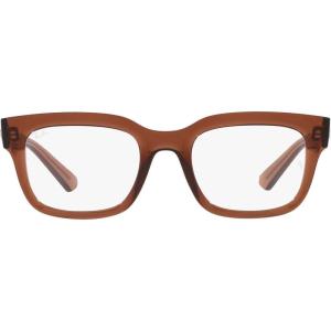imageRayBan Rx7217 Chad Rectangular Prescription Eyewear FramesTransparent BrownDemo Lens