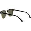 imageRayBan RB3016 Clubmaster Square SunglassesBlackG15 Green