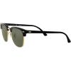 imageRayBan RB3016 Clubmaster Square SunglassesBlackG15 Green