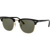 imageRayBan RB3016 Clubmaster Square SunglassesBlackG15 Green
