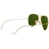 imageRayBan RB3025 Classic Polarized Aviator SunglassesMatte GoldPolarized Blue Mirror