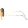 imageRayBan RB3025 Classic Polarized Aviator SunglassesMatte GoldPolarized Brown Mirror Fuchsia