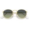 imageRayBan RB3447 Round Metal SunglassesGoldGreen Vintage