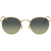 imageRayBan RB3447 Round Metal SunglassesGoldGreen Vintage