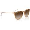 imageRayBan RB4171 Erika Round SunglassesRubber BeigeGradient Brown