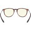 imageRayBan RB4171 Erika Round SunglassesRubber HavanaClear Blue Light Filter