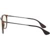 imageRayBan RB4171 Erika Round SunglassesRubber HavanaClear Blue Light Filter