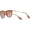 imageRayBan RB4171 Erika Round SunglassesTransparent Light BrownGoldGradient Brown