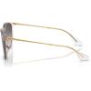 imageRayBan RB4171 Erika Round SunglassesTransparent PinkGrey Gradient