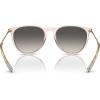 imageRayBan RB4171 Erika Round SunglassesTransparent PinkGrey Gradient