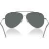 imageRayBan Rbr0101s Aviator Reverse SunglassesGunmetalPolarized Dark Grey