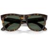 imageRayBan Rbr0502s Wayfarer Reverse Square SunglassesDark HavanaDark Green