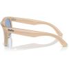 imageRayBan Rbr0502s Wayfarer Reverse Square SunglassesOpal BeigeHoneyLight Blue