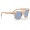 imageRayBan Rbr0502s Wayfarer Reverse Square SunglassesOpal BeigeHoneyLight Blue