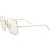 imageRayBan Womens Rb1971 Square Evolve Photochromic SunglassesGoldClear to Grey Photochromic