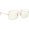 imageRayBan Womens Rb1971 Square Evolve Photochromic SunglassesGoldClear to Grey Photochromic