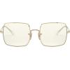 imageRayBan Womens Rb1971 Square Evolve Photochromic SunglassesGoldClear to Grey Photochromic