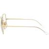 imageRayBan Womens Rb1971 Square Evolve Photochromic SunglassesGoldClear to Grey Photochromic