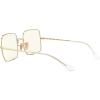 imageRayBan Womens Rb1971 Square Evolve Photochromic SunglassesGoldClear to Grey Photochromic