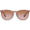 imageRayBan RB4171 Erika Round SunglassesTransparent Light BrownGoldGradient Brown