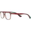imageRayBan Kids RY1586 Square Prescription Eyeglass FramesTransparent BrownDemo Lens
