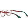 imageRayBan Kids RY1586 Square Prescription Eyeglass FramesTransparent BrownDemo Lens