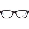 imageRayBan Kids Ry1531 Square Prescription Eyeglass FramesHavana on Havana BlueDemo Lens