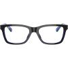 imageRayBan Kids Ry1536 Square Prescription Eyeglass FramesDark Grey on BlueDemo Lens