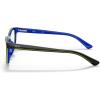 imageRayBan Kids Ry1536 Square Prescription Eyeglass FramesDark Grey on BlueDemo Lens