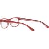 imageRayBan Kids Ry1536 Square Prescription Eyeglass FramesRed on TransparentDemo Lens