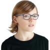 imageRayBan Kids Ry1555 Square Prescription Eyeglass FramesTop BlueVioletLight BlueDemo Lens