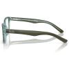 imageRayBan Kids Ry1555 Square Prescription Eyeglass FramesTop GreenOrangeLight BlueDemo Lens