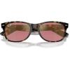 imageRayBan RB2132 New Wayfarer Square SunglassesHavanaViolet Photochromic Mirrored Gold
