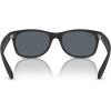 imageRayBan RB2132 New Wayfarer Square SunglassesRubber BlackBlue