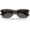 imageRayBan RB2132 New Wayfarer Square SunglassesRubber HavanaDark Grey