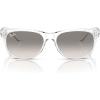 imageRayBan RB2132 New Wayfarer Square SunglassesTransparentClear Gradient Grey