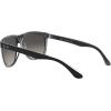 imageRayBan RB4147 Boyfriend Square SunglassesBlack on TransparentLight Grey Gradient Dark Grey