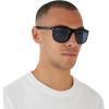 imageRayBan RB4147 Boyfriend Square SunglassesBlackDark Blue