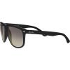 imageRayBan RB4147 Boyfriend Square SunglassesBlackGrey Gradient Dark Grey
