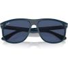 imageRayBan RB4147 Boyfriend Square SunglassesDark BlueDark Blue