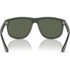 imageRayBan RB4147 Boyfriend Square SunglassesGreenDark Green
