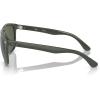 imageRayBan RB4147 Boyfriend Square SunglassesGreenDark Green