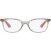 imageRayBan Kids RY1586 Square Prescription Eyeglass FramesTransparent GreenDemo Lens