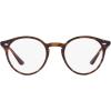 imageRayBan RB2180 Round SunglassesHavanaTransition Clear to GreyGreen Quartz