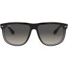 Black on Transparent/Light Grey Gradient Dark Grey