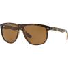 imageRayBan RB4147 Boyfriend Square SunglassesLight HavanaPolarized Brown